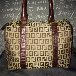 FENDI MINI BOSTON BAG